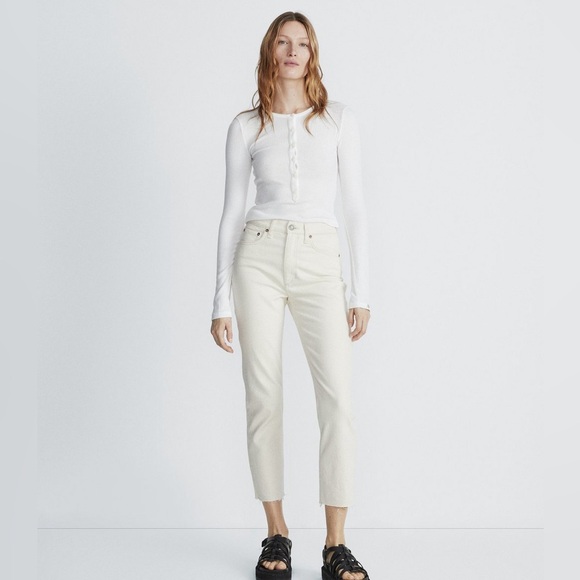 Rag & Bone WernSlim Straight High Rise Size: 27 - Picture 1 of 6
